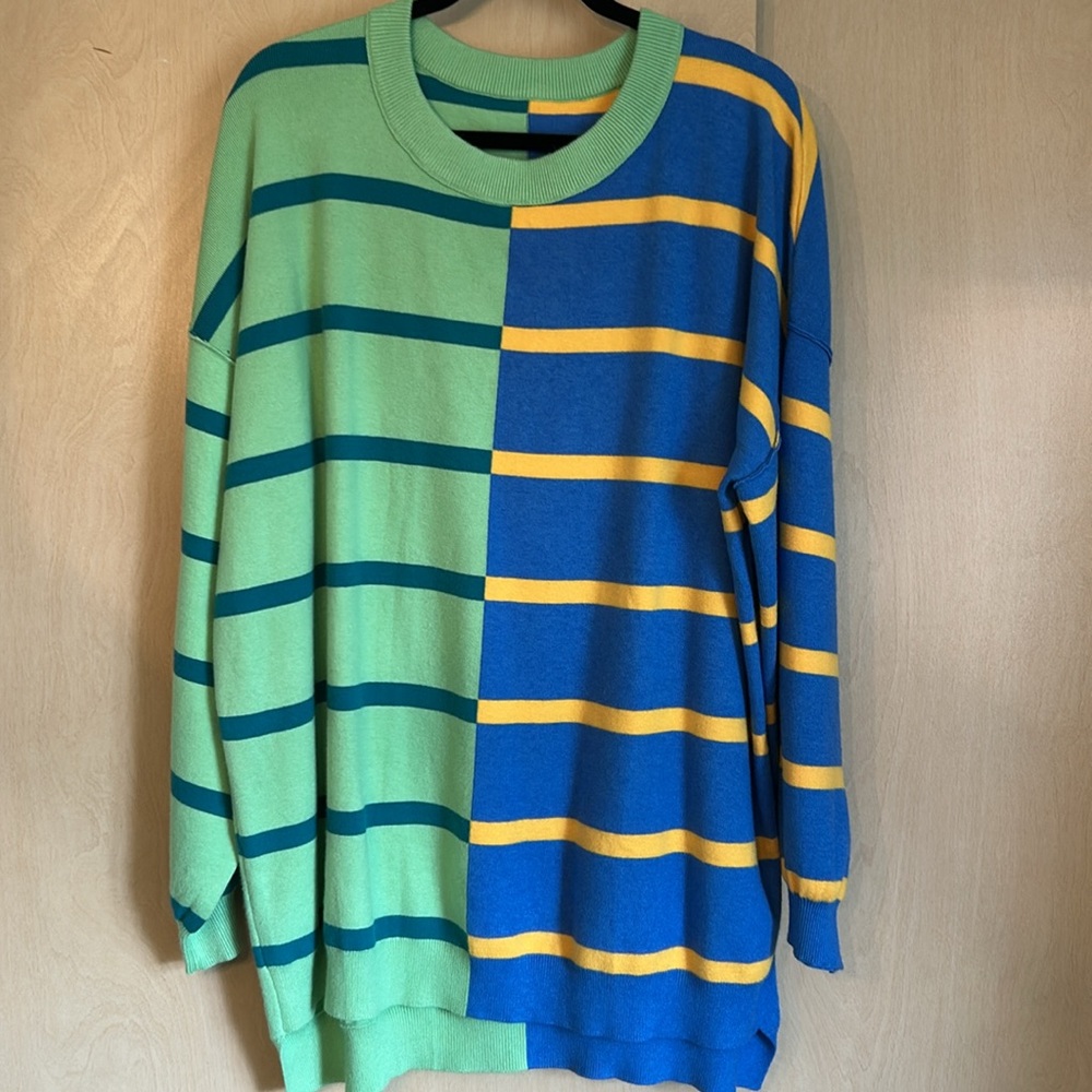 Colorful Striped Sweater